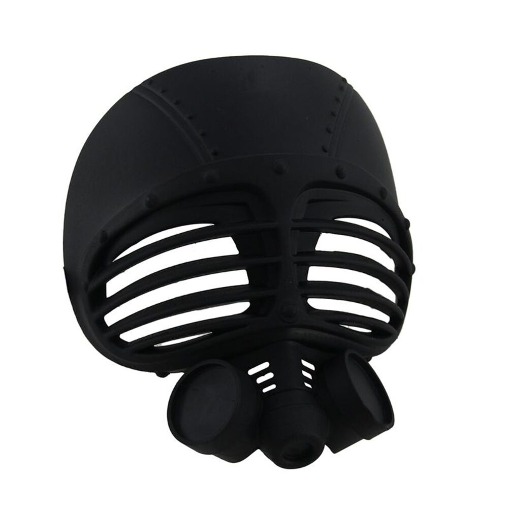 Matte Black Steampunk Submarine Gas Mask